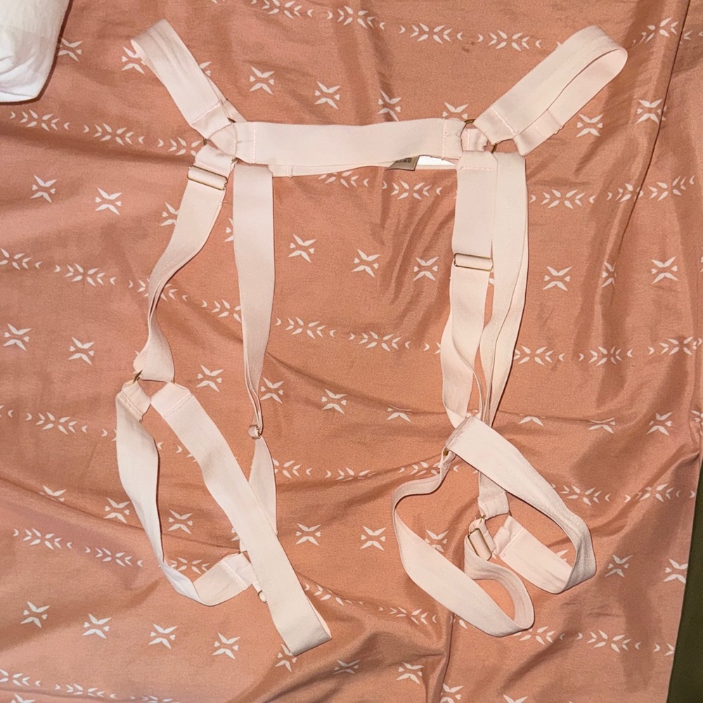 “We Are Hah” Pink Adjustable Harness/garter